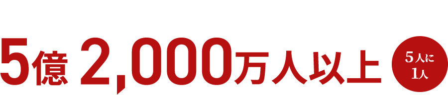 紛争に巻き込まれている世界の子ども 5億2,000万人以上 5人に1人