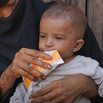 動画サムネイル：つなぐよ子に（サナド・栄養不良 Before & After編）